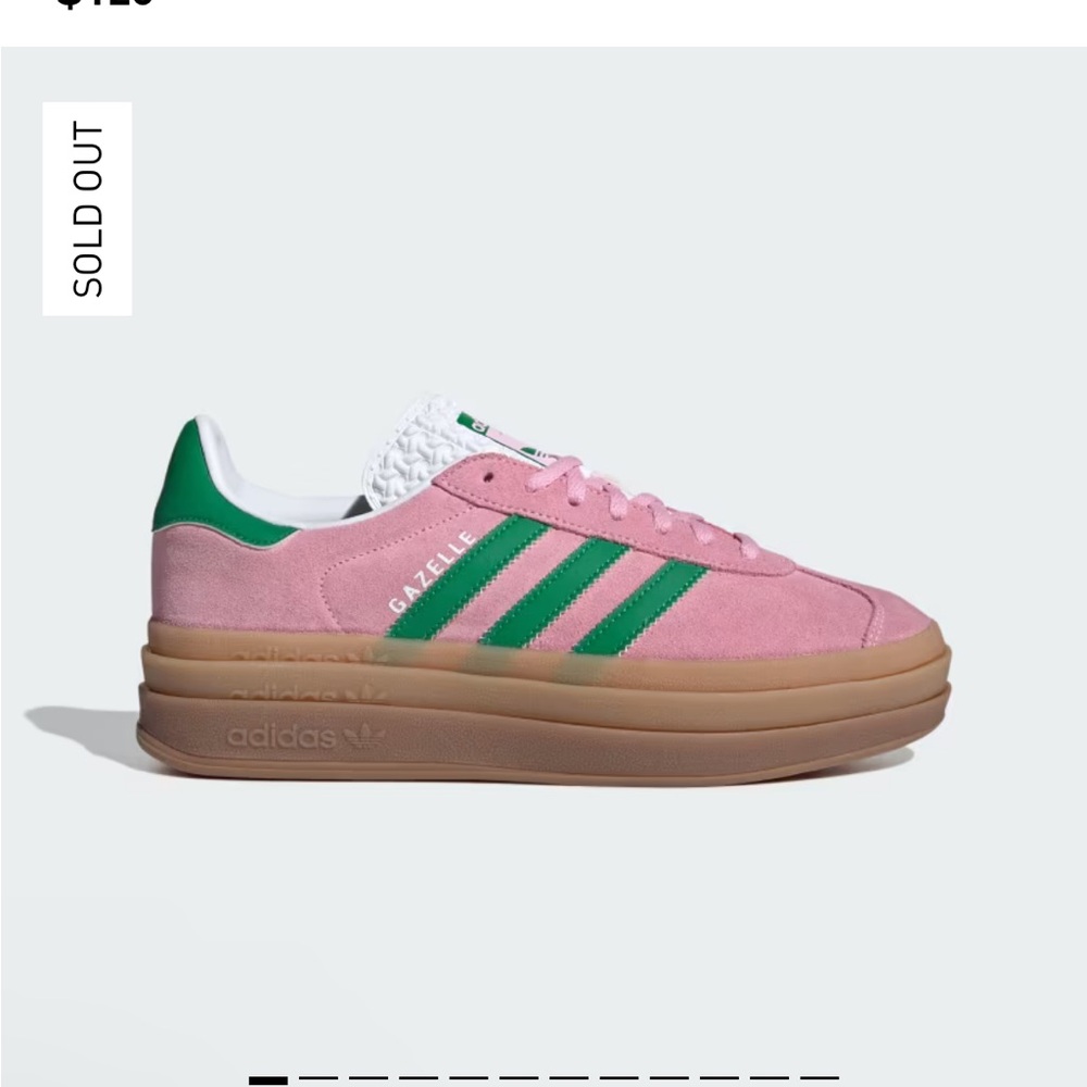 NWOT ADIDAS PLATFORM GAZELLE